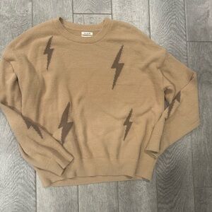 Size L thread and supply sweater. Super soft and comfy. Worn twice